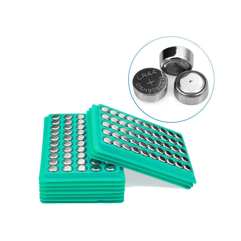 Mercury Free Environmental AG13 Lr 44 1.5V Non Rechargeable Alkaline Button Cell Lr44 battery For Watch Night Light