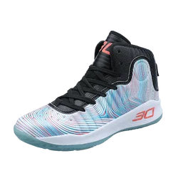 2019 New Basketball Shoes for Men Women High-Top Breathable Nonslip Basketball Sneakers Shockproof Sport Shoes