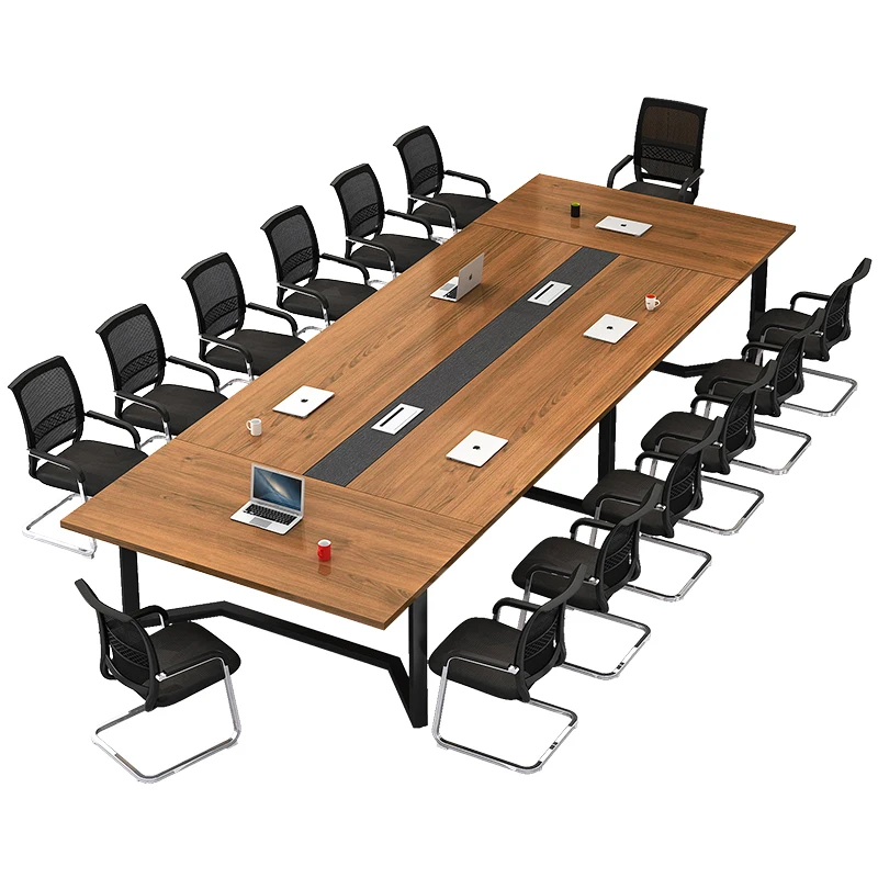 HYZ06N office furniture luxurious desk office meeting room conference table and chairs set meeting table modern conference table