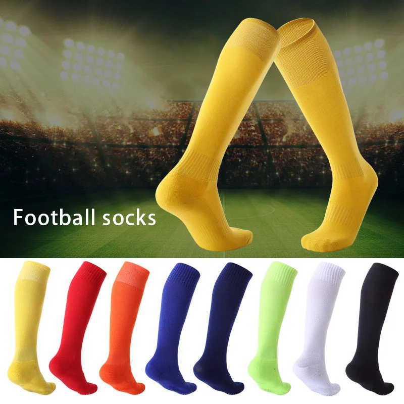 Factory Price Breathable Unisex Knee High Compression Football Custom Logo Sport Soccer Socks