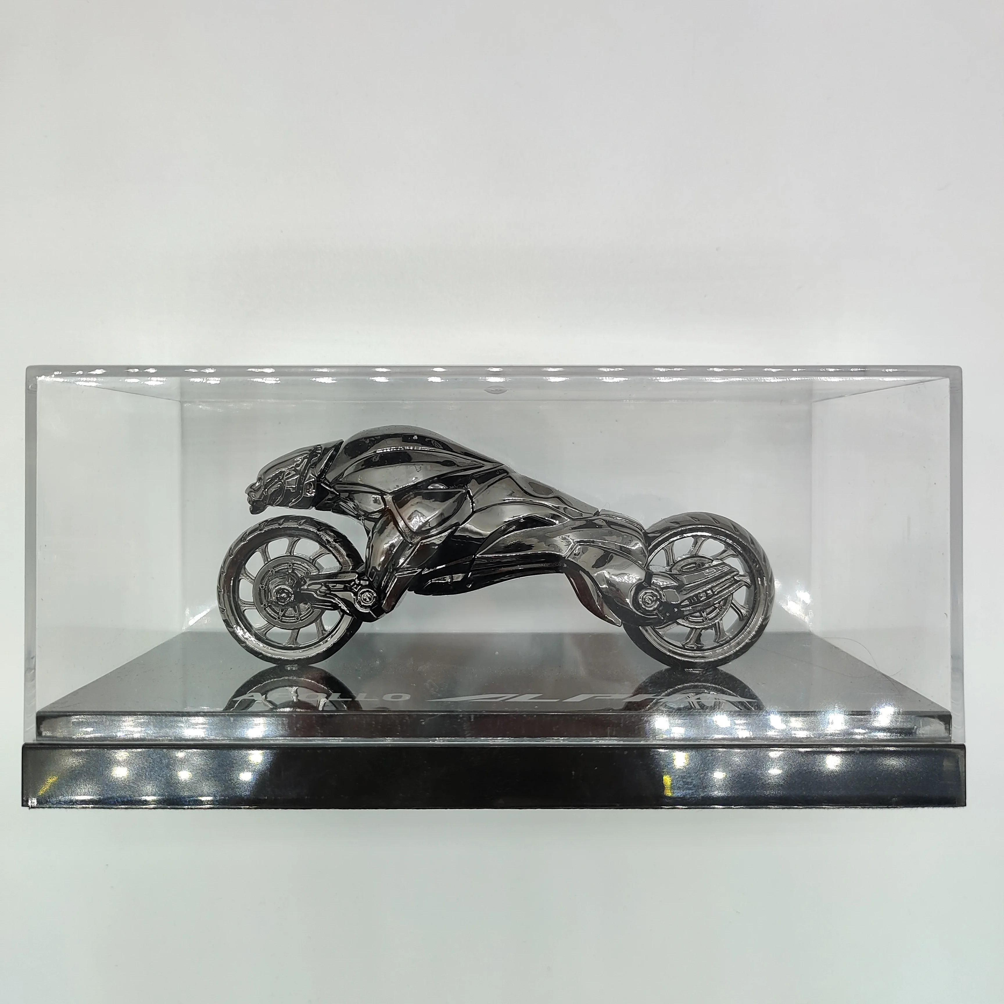 2022 New Design Metal Crafts Home Office Decoration Black Cheetah Motorcycle Model Aluminum Alloy Ornaments