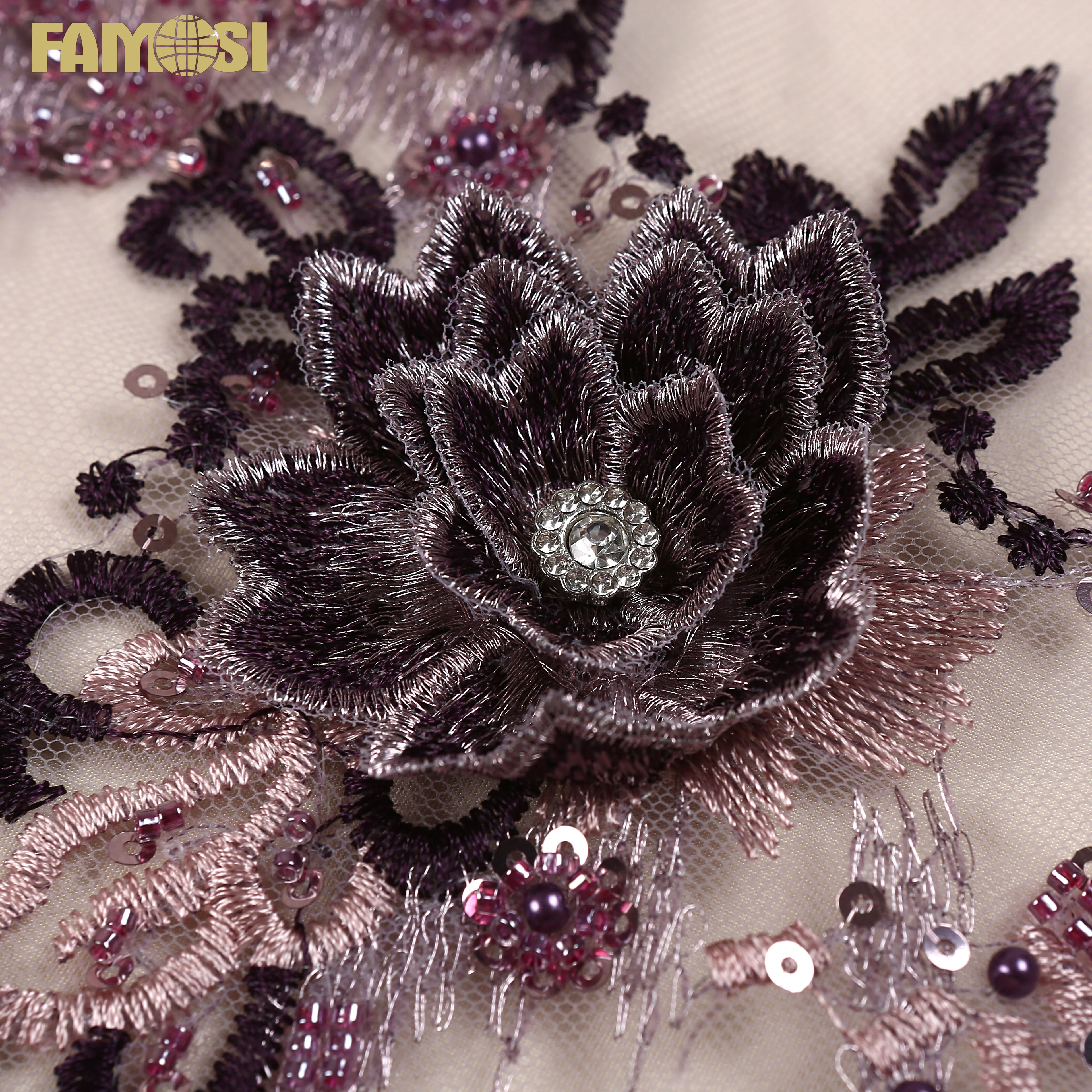 Роскошная Свадебная Тюлевая кружевная ткань, привлекательная кружевная ткань с бисером и блестками для свадебных платьев