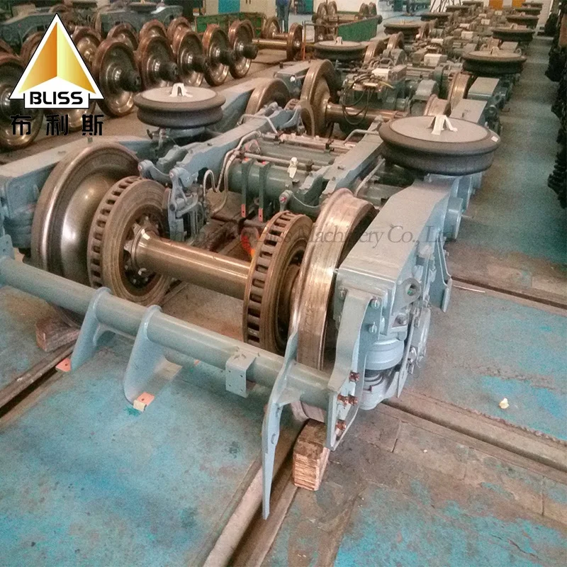 Bliss Tkz3 Forging Train Bogie High Speed Truck Bogie Part Railway Accessories High Speed Bogie