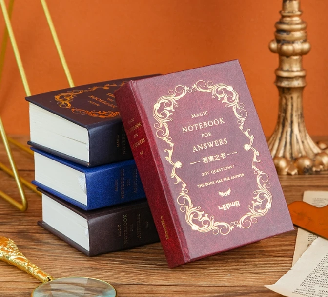 Factory Hot Selling High Quality Wholesale Magic Notebook Multicolor Hardcover Answer Book Ideas A5 Diary Planner