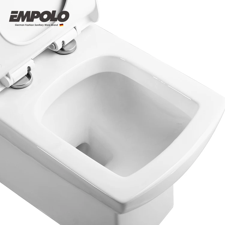 Empolo stype toilet Bathroom ceramic sanitary toilet 2 in 1 bowl cheap one piece inodoro toilet commode