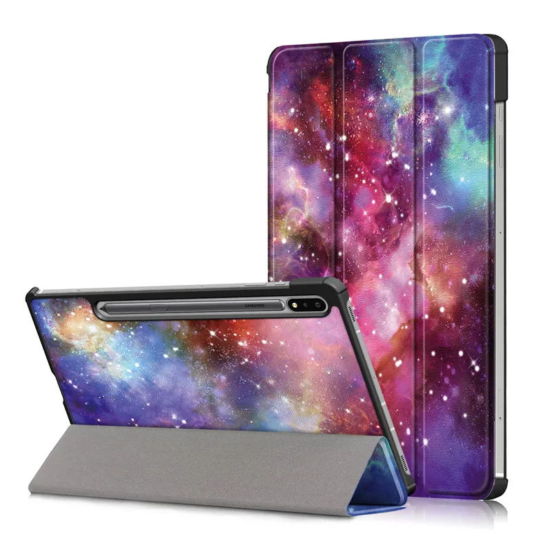 Wholesale Colorful SMX800 Soft Leather Kickstand Case Cover For Samsung Galaxy Tab S8 Plus Stand Case