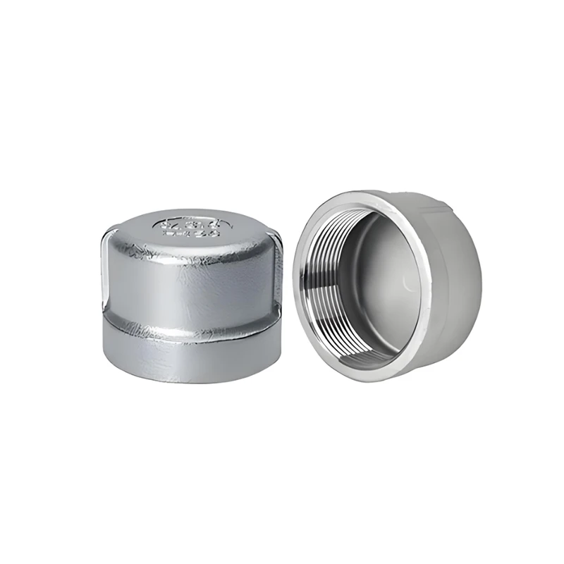 Hot Sale High Performance Cast Pipe Caps Zinc Plated Surface Treatment China Manufactured Quality Fittings for Power Systems