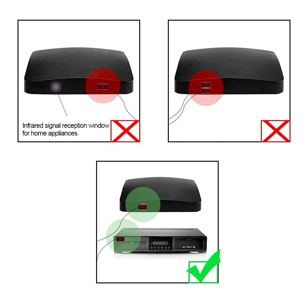 Intelligent Control Of 6 Appliances With Remote Control Accessories for IR Repeater Kit BD206