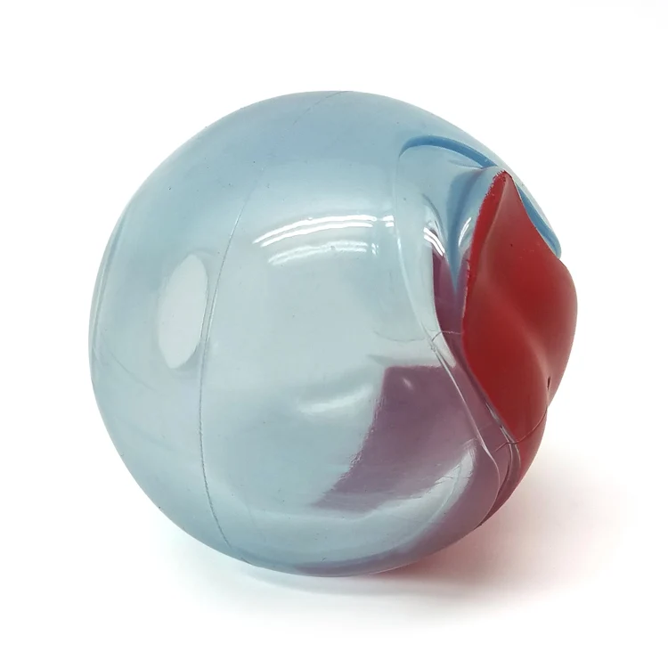 Interactive Dog Toys Rubber Chew Toy Wholesale Factory Price Tongue Pattern Ball Treats Toy