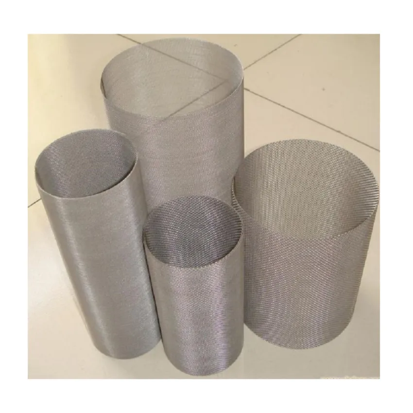 stainless steel gas-liquid separate filter/knitted wire mesh filter knitted wire mesh tube