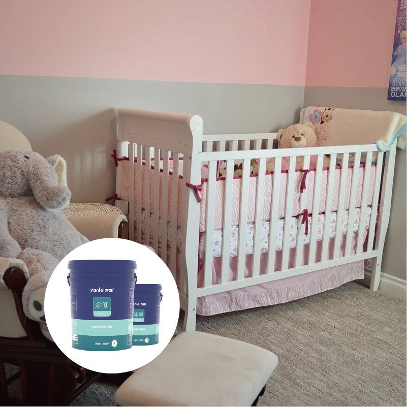 Wanlei низкая стоимость здоровая домашняя эмульсия матовая краска