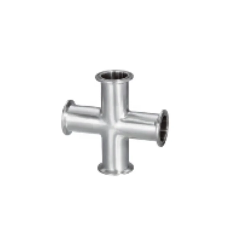 
stainless steel sanitary clamps 4 ways food grade 4 way fitting cross clamp 4 ways 