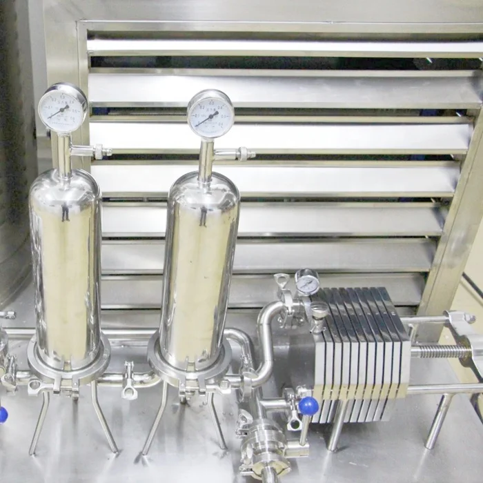 factory price 100L perfume mixing machine perfume production mixer blending tank with filter