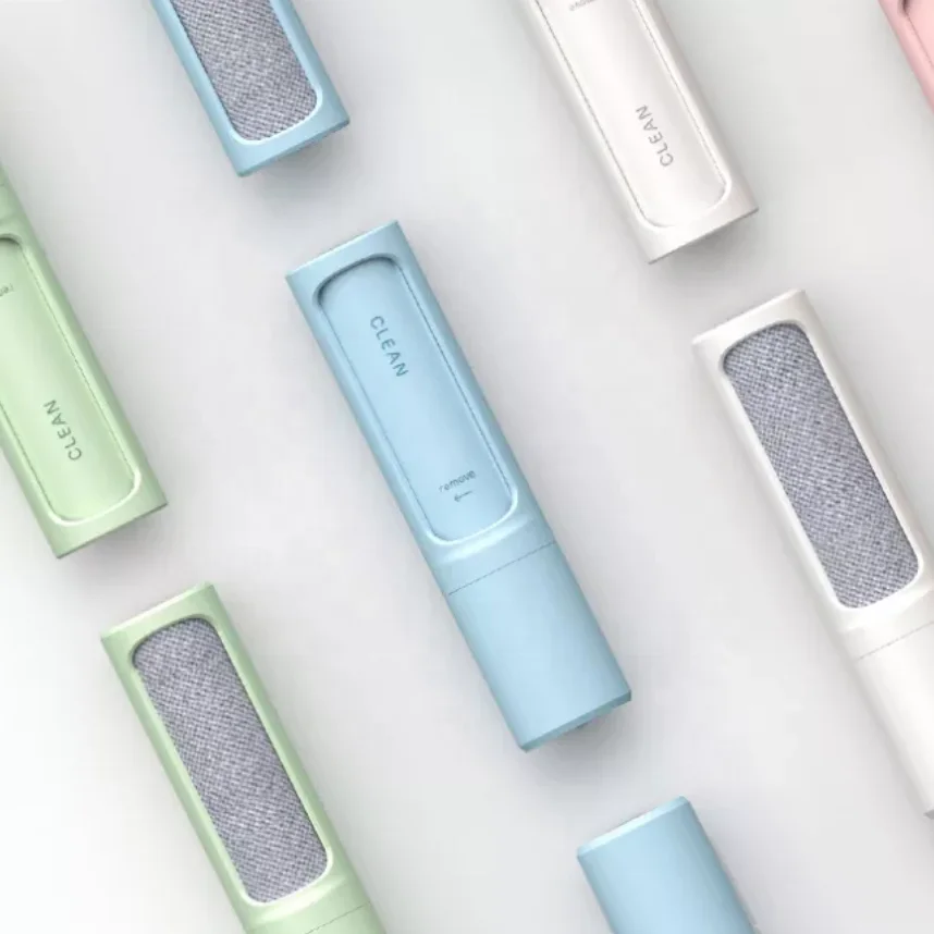 Заводская оптовая продажа на заказ, удаление шерсти домашних животных с роликом, многоразовая щетка, портативные ролики для удаления ворса