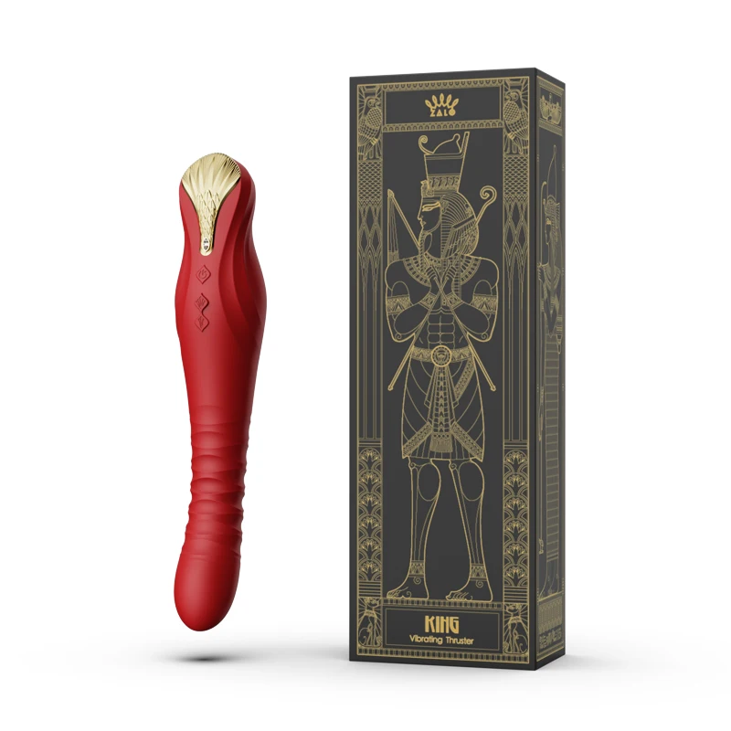ZALO king Retro vibrator telescopic G spot silicone magic wand APP control massager Adult sex toys for women Mini gun machine