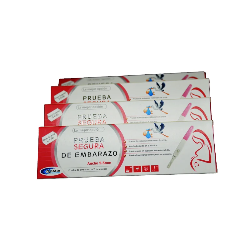 Быстрый Тест Один Шаг домашнего использования HCG тест набор для беременных