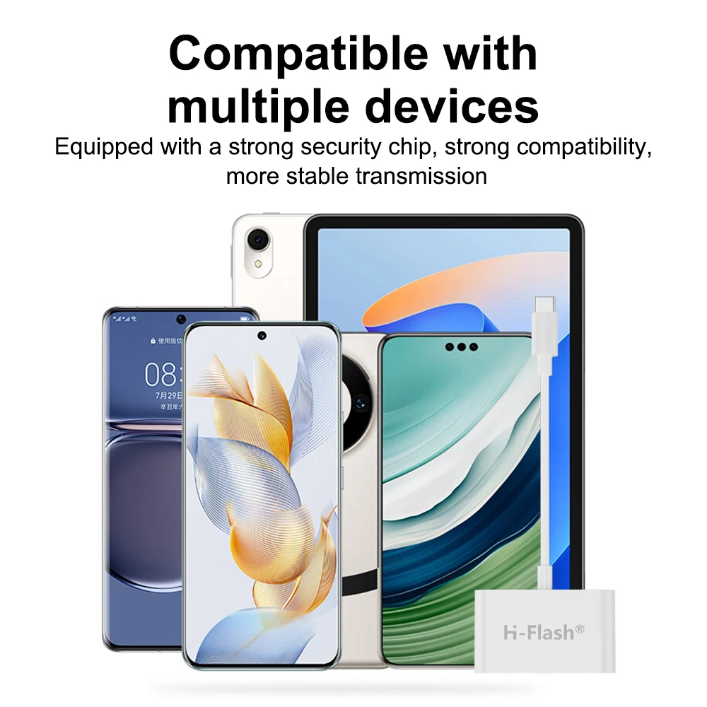 Portable high speed OTG USB C Type C to SD card reader for mobile phone computer camera USB 3.1 HUB card reader