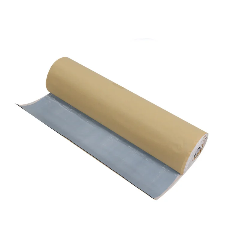 Factory wholesale price butyl rubber self adhesive waterproof soundproof materials roll
