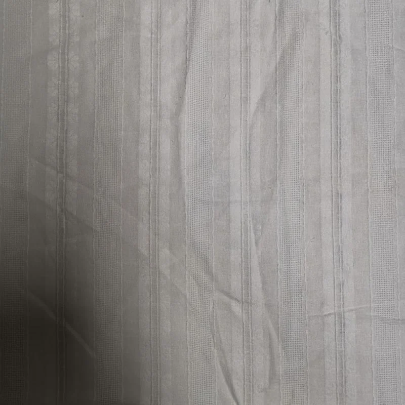 2021 new arrival customized high quality cotton dobby leno shirt fabric for sale