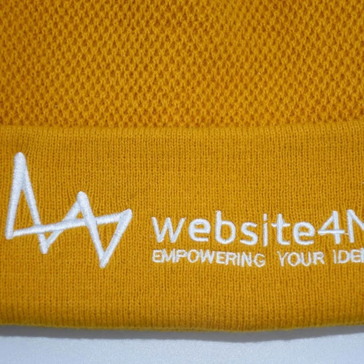 
Fashion Wholesale Winter Beanies with Custom Embroidery Winter Hat 