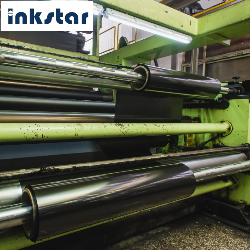 Inkstar T3 TTO Near Edge Wax/Resin Mixed  Dual Core Barcode Ribbon for Food Industry