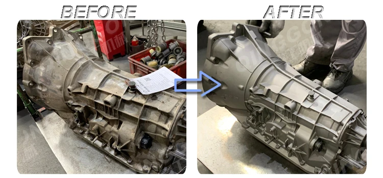 large welding steel structure and shipyard motor shell big workpieces derusting sandblasting room