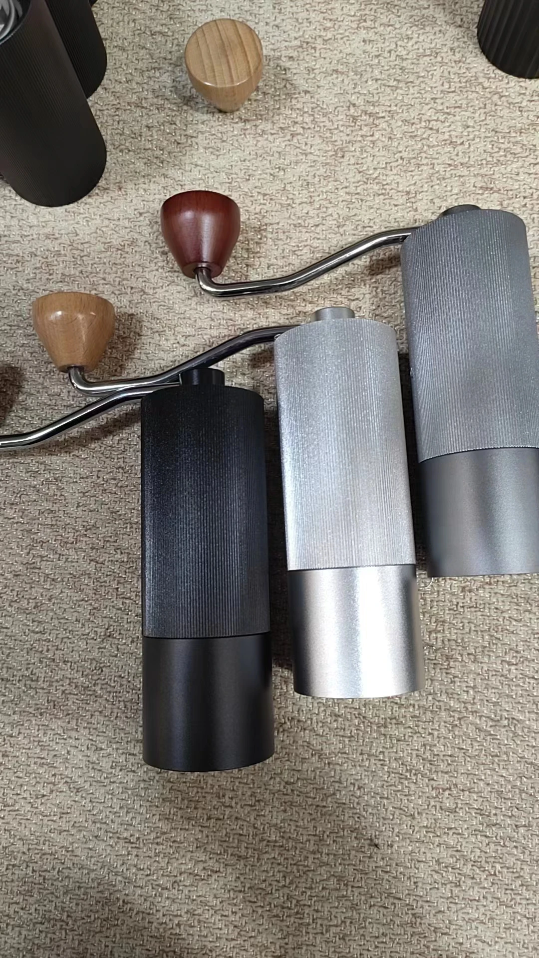 Wholesale Manual Coffee Grinder Portable 420 Stainless Steel Burr  Aluminum Alloy Coffee Grinder