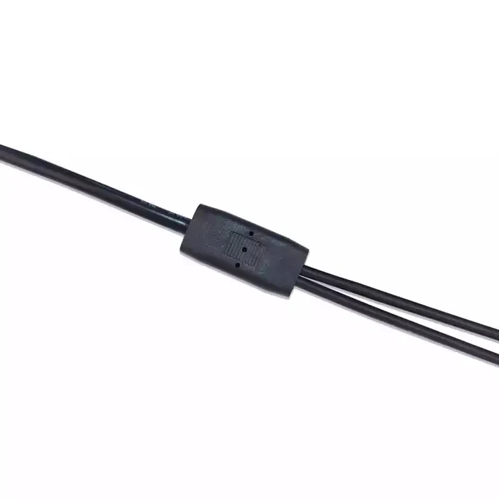 350mm 5521 DC Power Y Splitter 1 Female to 2 Male Plug DC Power Splitter DC Cables