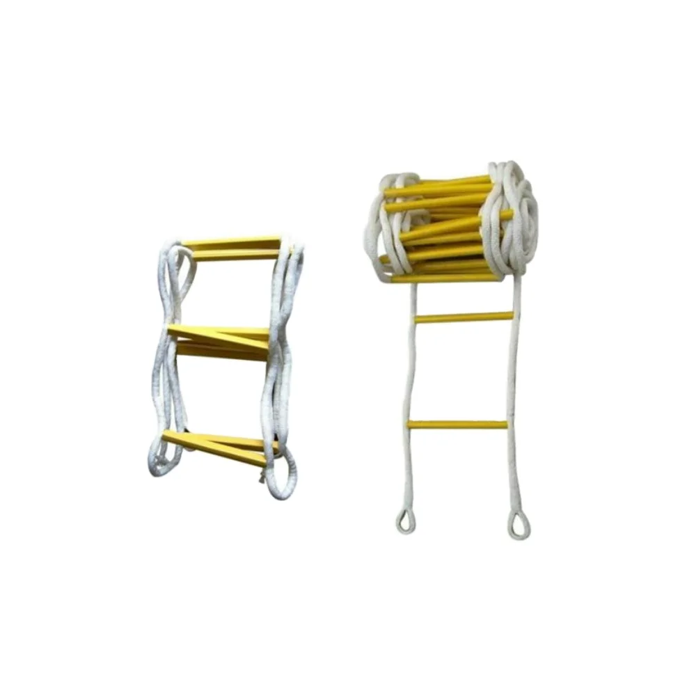 Emergency nylon Folding Fire Escape Safety Rope Ladder
