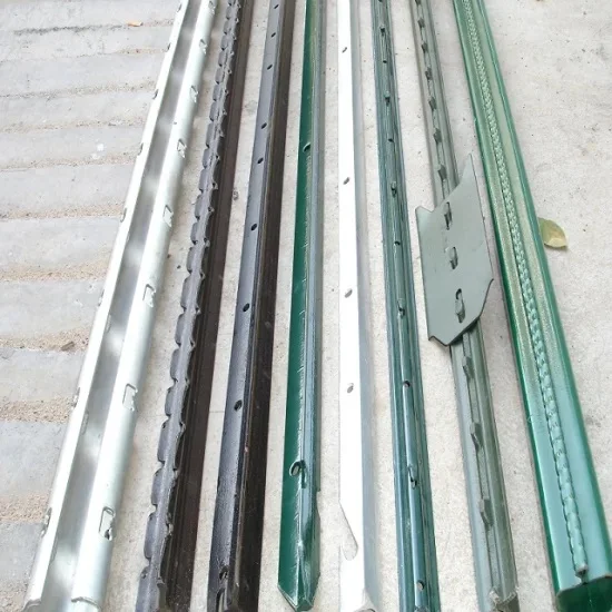top selling American style  Farm 6 ft T Fence Post Barbed Wire Galvanized Steel Iron Green Metal T Post