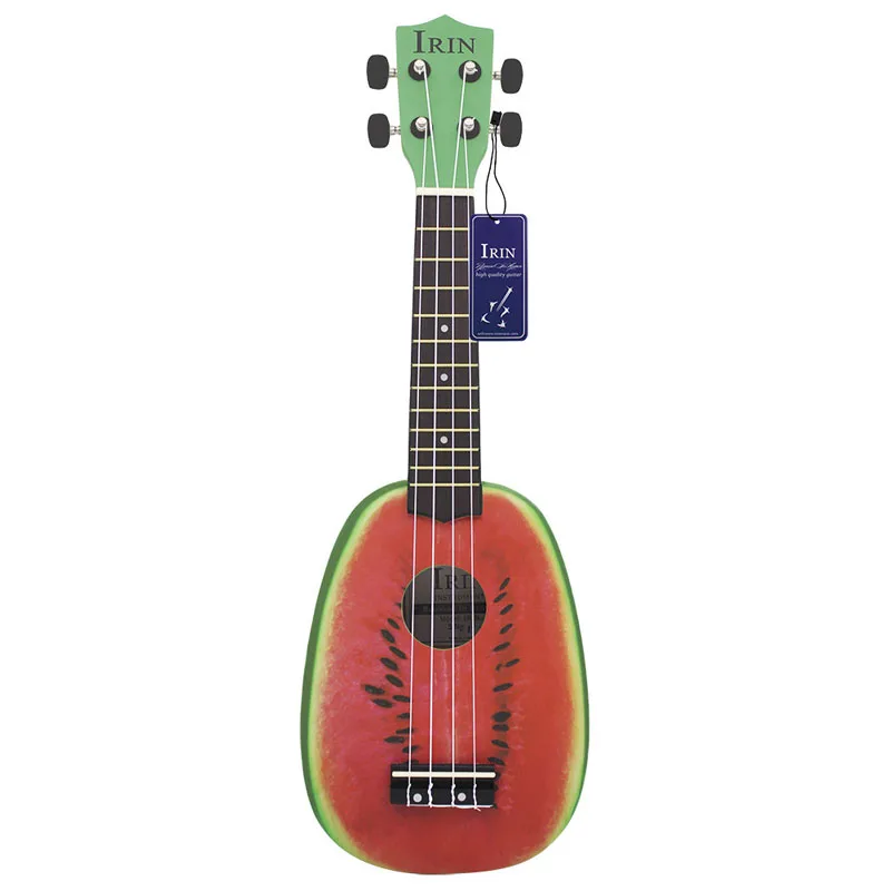 Hot sale 21 inch Watermelon Pattern Practicing Small uKulele Instrument nylon guitar for Beginners