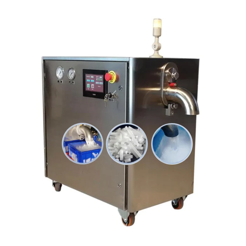 Industrial Laboratory Hydraulic Press Generator Dry Ice Production Machine