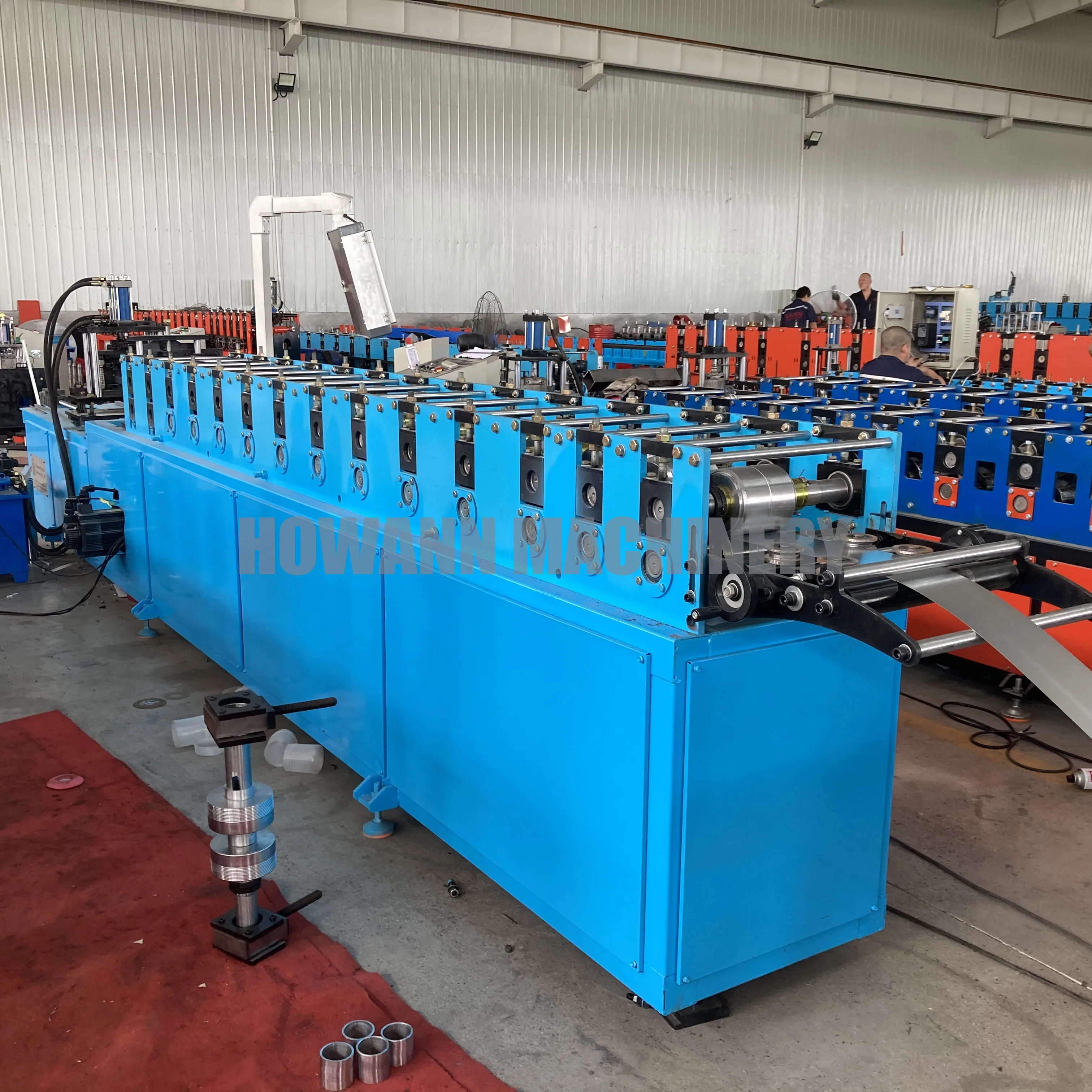 Garage Shutter Door c Channel Side Guide Rail Making Roll Forming Machine Hot Sells in Philippines