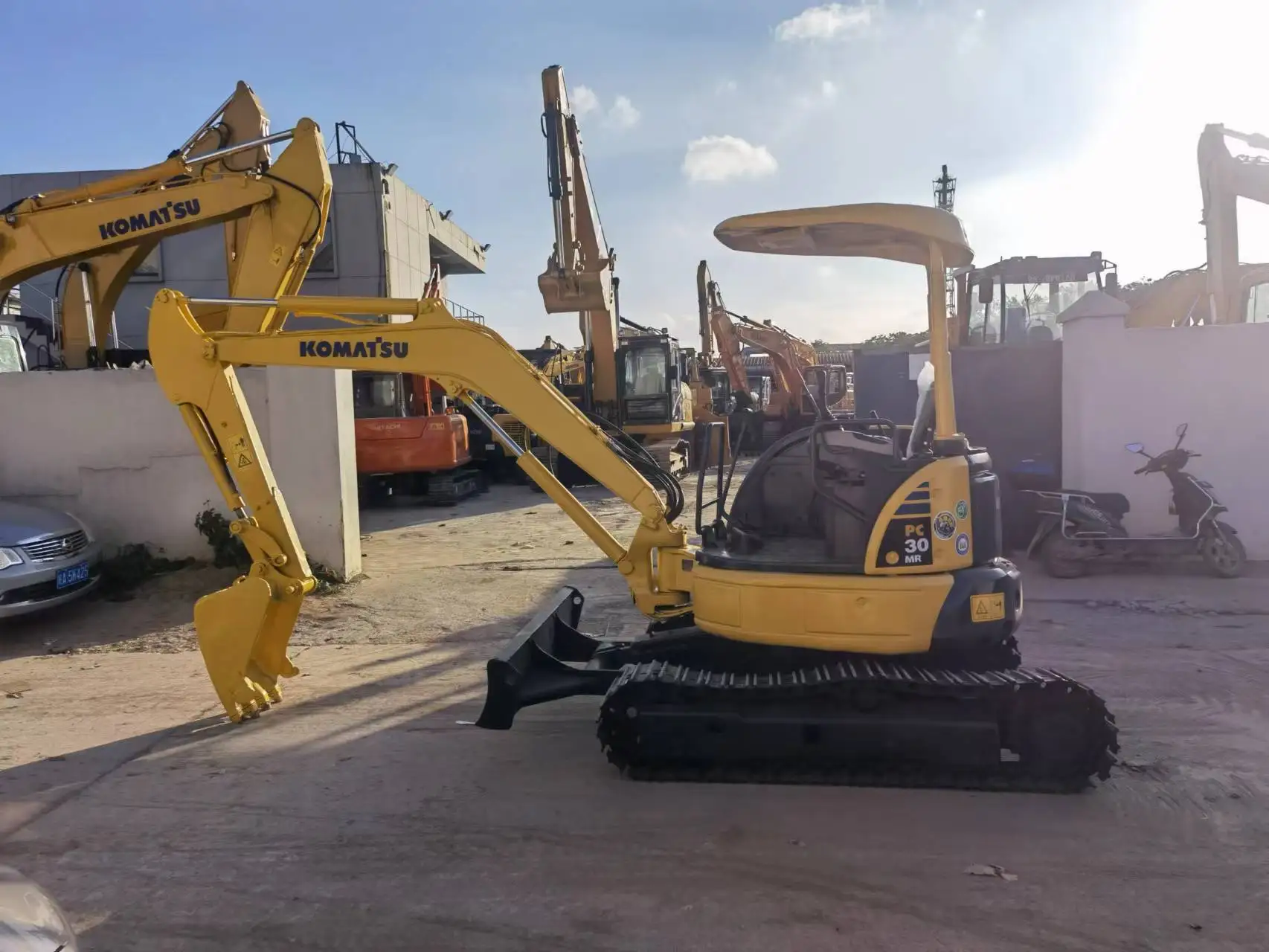 Fast Shipping Second Hand Komatsu Excavator PC30 in Stock on Sale Used Komatsu Excavator in Excellent Quality on Sale