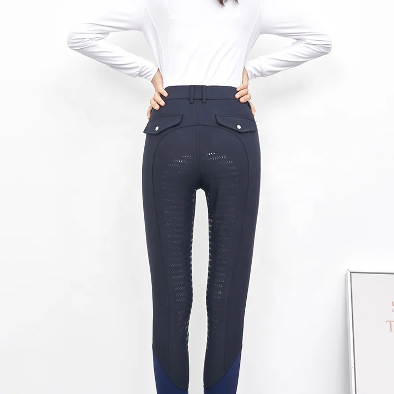 Horshi Unisex Kid/Adult Equestrian Full Seat Silicone Breeches Winter Autumn Equestrian Trousers.Riding Pants