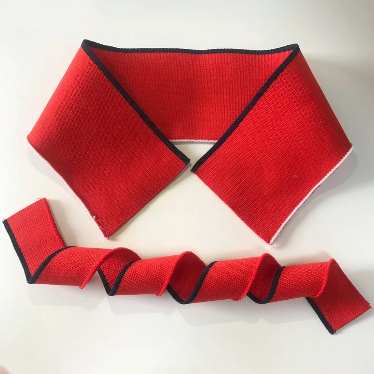 
Double Color High Stretch Knitting Fabric Collar And Cuff Rib is used in high grade Polo shirts 