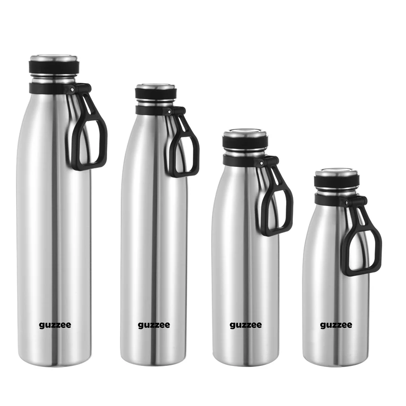 350ml/500ML/750ML/1000ML  outdoor Double Wall Stainless Steel metal bottle insulated thermal Bottle
