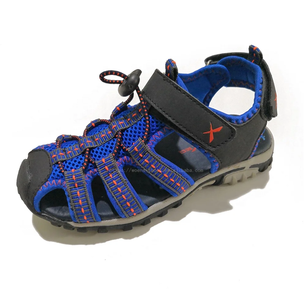 new stylish custom low price closed toe summer kids sports sandals and shoes boys