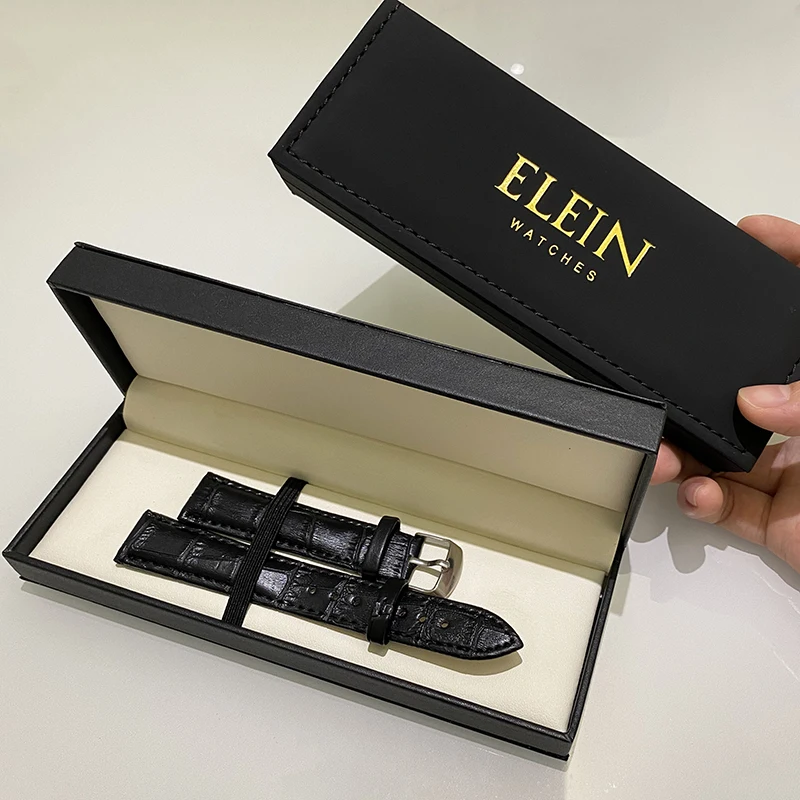 Custom watch packaging box  watch band packaging box PU leather Kraft paper box for watch strap