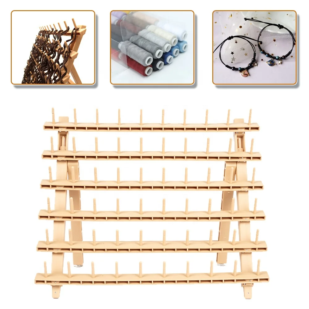 factory customized Cheap display hair organizer rack hair thread extension rack braid hair rack Thread Holder Sewing