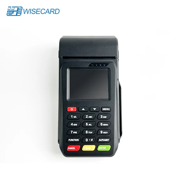 Wisecard T50 Mobile Payment Machine Portable Linux Pos System 4g Nfc Smart Handheld Pos Cheap Offline Mini Pos Terminal