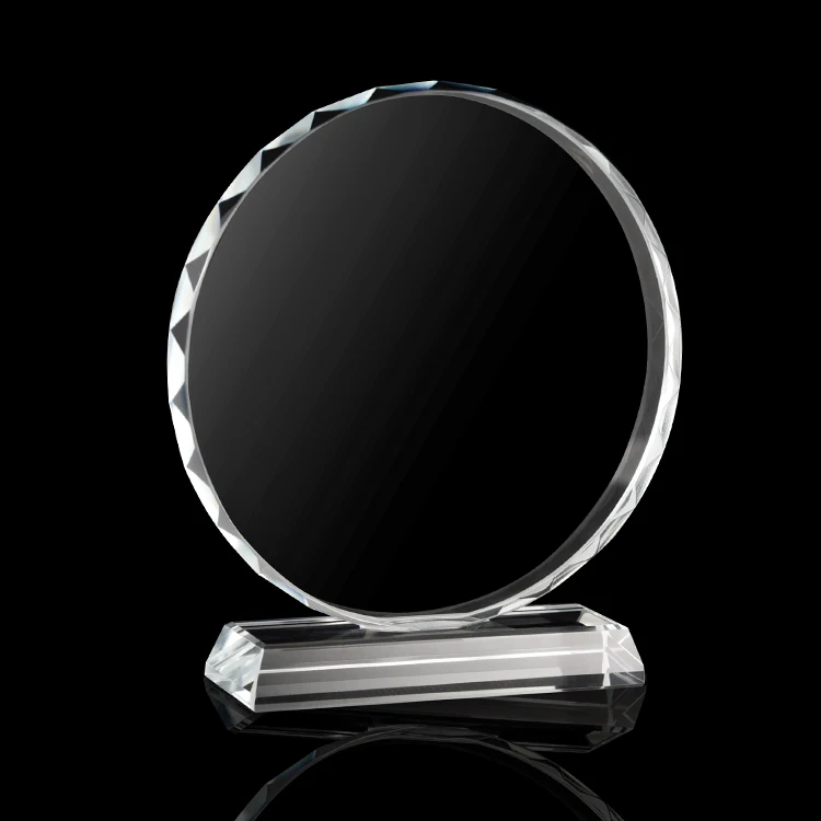 Hot Sell trofeo di cristallo Factory Price Multiple sizes crystal glass trophy