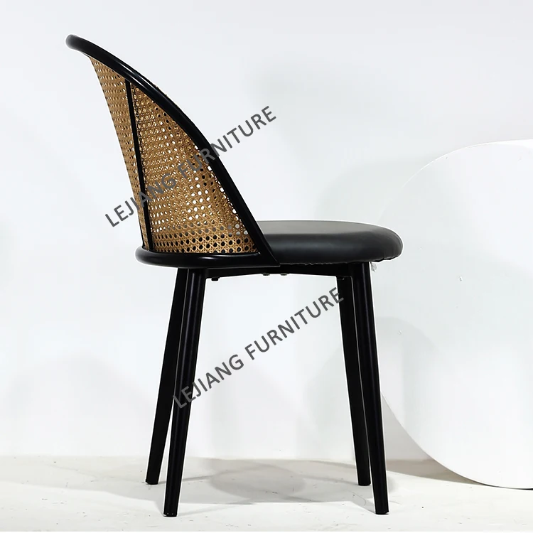 Cheap Wholesale Outdoor Nordic Modern Room Rattan Dinning Restaurant Dining Chair For Dining Table Restaurant Dining Room