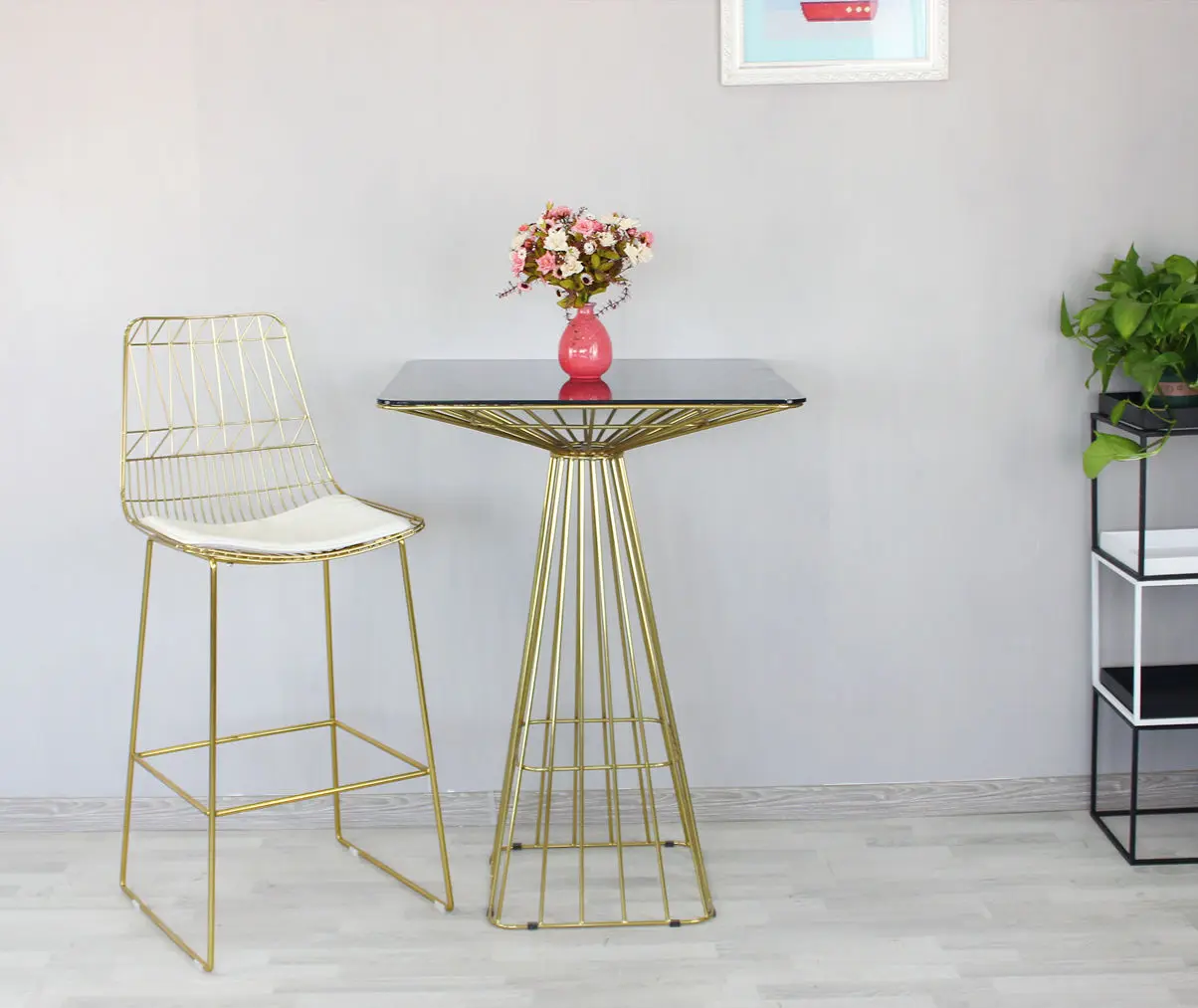 High Quality Coffee Table Direct Wholesale Modern Room Furniture Dining Table Set Bar Tables