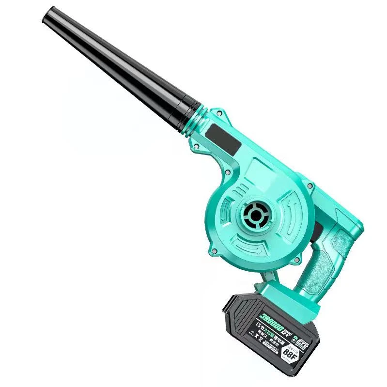 Portable Multipurpose Green Rechargeable Lithium Battery Blowing air Mist Dust Leaf Blower