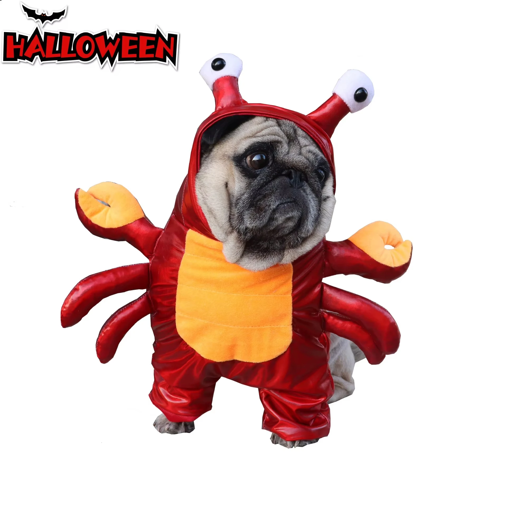 Joysing Cross-Border Manufacturers Halloween New Crab Turn Into A Dog Cat Funny Clothes Cat Dog Upright