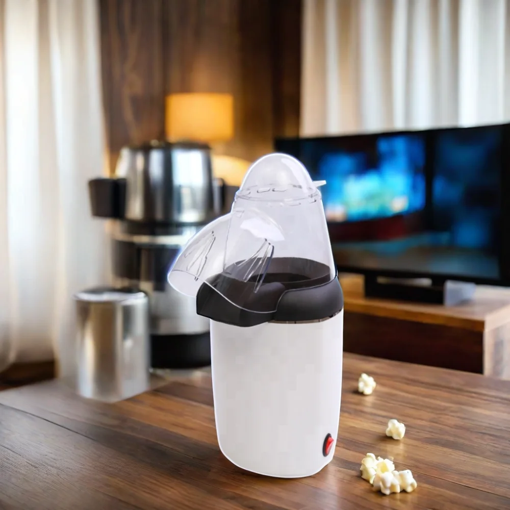 New Style Mini Hot Air Popcorn Maker Machine 220V Electric Automatic Popcorn Maker Healthy and for Household Use