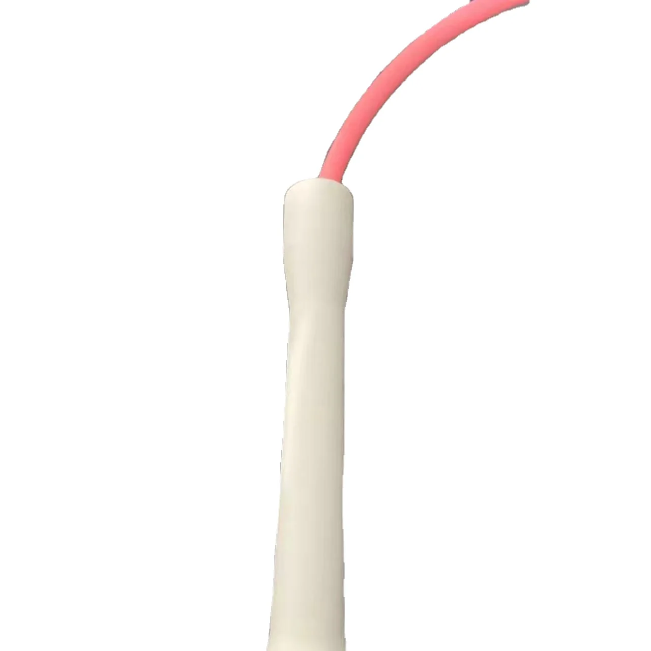 Rubber rope skipping pattern, no knot, adjustable small handle PVC rope skipping