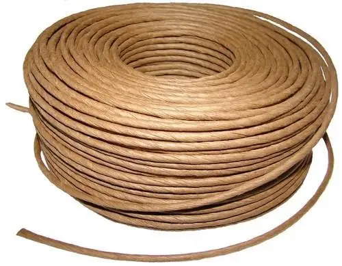 High Quality Twist Kraft Paper 2-22mm Paper Rope for Cable Wire Filling Yarn