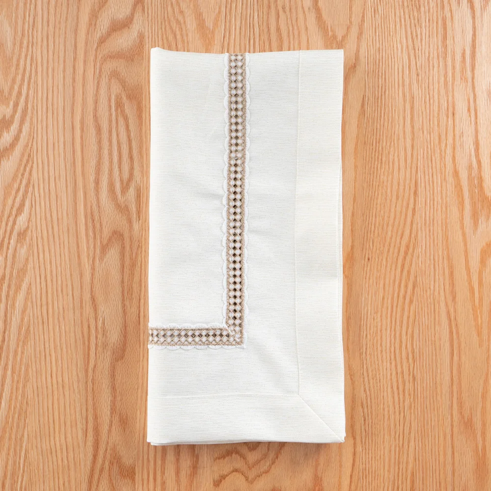 20x20 Leaves Cloth Napkins Set Blend Printed Dinner Linen Napkins Cotton Perfect for Parties Dinners Weddings Cocktail Christmas